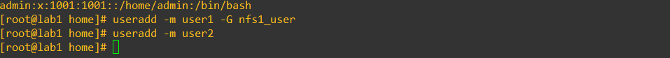 Export NFS share placeholder